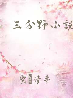 三分野小说原著