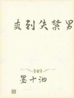 爽到失禁男男