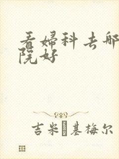 看妇科去哪家医院好