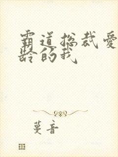 霸道总裁爱上大龄的我