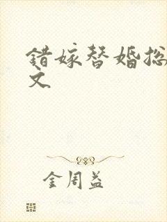 错嫁替婚总裁全文