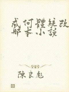 成何体统改编自哪本小说