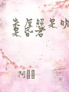 朱厚照是明君还是昏君