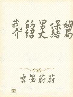 我的男保姆剧情介绍大结局