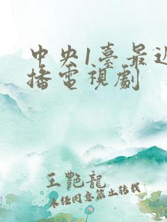 中央1台最近热播电视剧