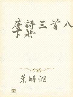 唐诗三首八年级下册