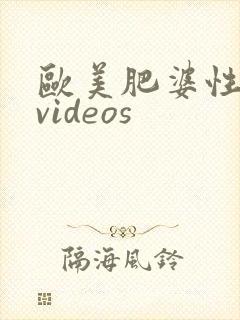 欧美肥婆性猛交videos