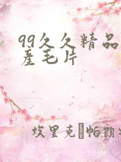 99久久精品国产毛片