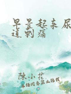 早晨起来尿完尿道刺痛