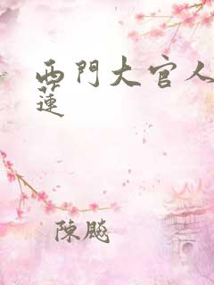 西门大官人潘金莲