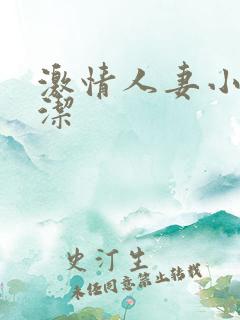 激情人妻小说白洁