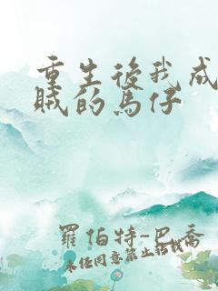 重生后我成了反贼的马仔