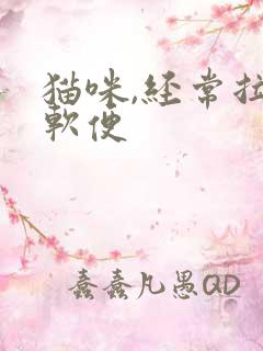 猫咪,经常拉稀软便