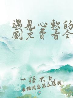 遇见心软的神短剧免费看全集