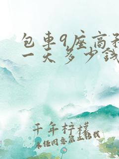 包车9座商务车一天多少钱