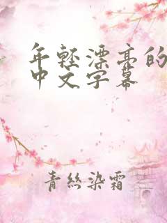 年轻漂亮的妈妈中文字幕