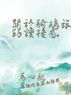 关于骑鹅旅行记的读后感