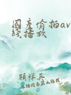 国产偷拍av在线播放