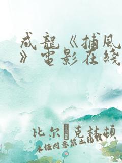 成龙《捕风追影》电影在线观看