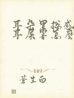 耳朵里总感觉有耳屎响怎么回事