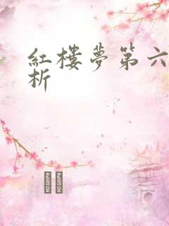 红楼梦第六回评析