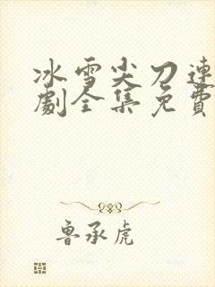 冰雪尖刀连电视剧全集免费播放