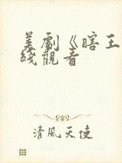 美剧《瞎王》在线观看