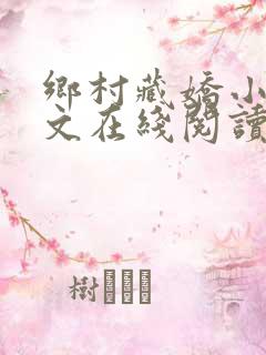 乡村藏娇小说全文在线阅读