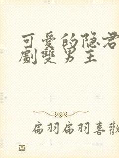可爱的隐君子泰剧双男主
