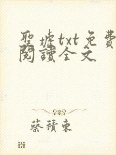圣墟txt免费阅读全文