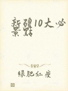 新疆10大必玩景点