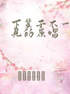 下辈子不一定遇见的原唱