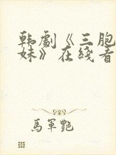 韩剧《三胞胎姐妹》在线看