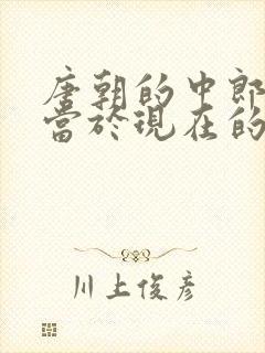 唐朝的中郎将相当于现在的什么官职级别