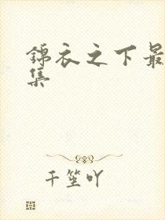 锦衣之下最后一集