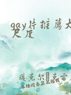 gay片推荐大尺度