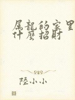 属龙的家里摆放什么招财
