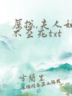 厉总,夫人她罪不至死txt