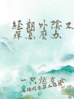经期外阴又痛又痒怎么办