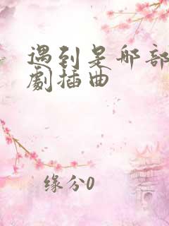 遇到是哪部电视剧插曲