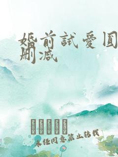 婚前试爱圆房未删减
