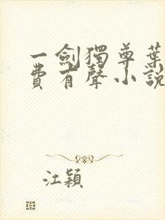 一剑独尊叶玄免费有声小说