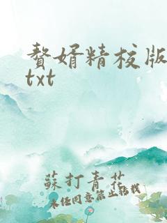 赘婿精校版全本txt 赘婿精校版全本txt