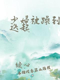 少妇被躁到高潮迭起