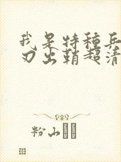 我是特种兵之利刃出鞘超清