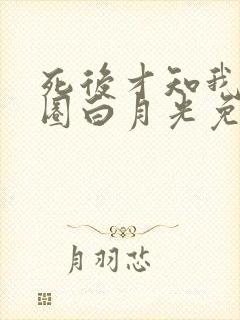 死后才知我是京圈白月光免费看短剧