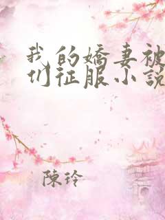 我的娇妻被大佬们征服小说在线阅读