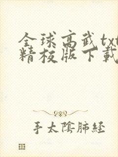 全球高武txt精校版下载