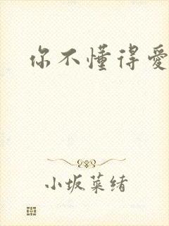 你不懂得爱我