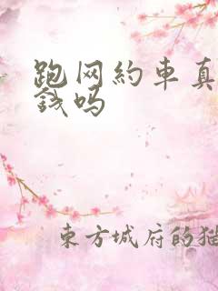 跑网约车真的赚钱吗